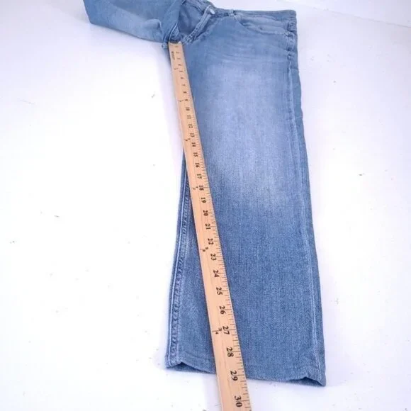 $218 Peter Millar Mens Crown Crafted Tailored Fit Blue Jeans Size 33x29 - Picture 4 of 10